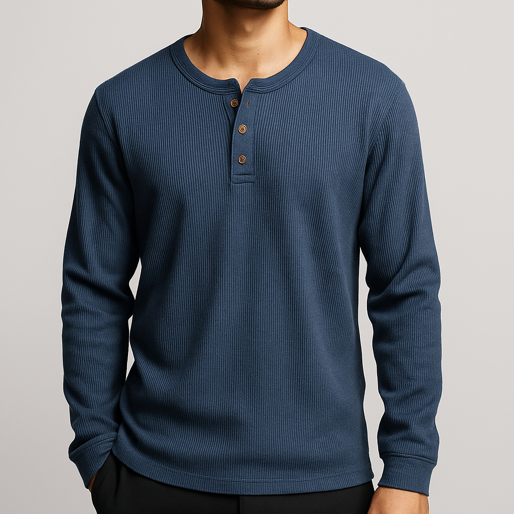 Henley Meyer Long Sleve