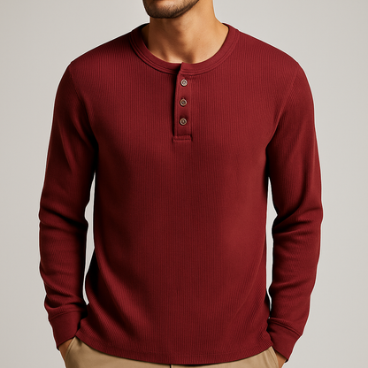 Henley Meyer Long Sleve