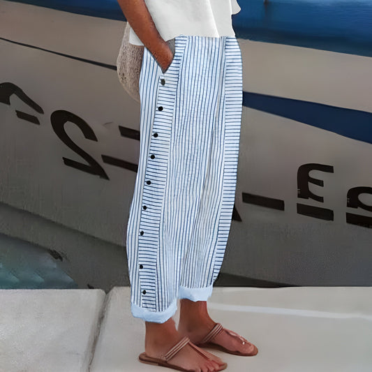 The Riviera Stripe Trousers
