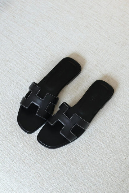 The Sienna Buckle Slide Sandals