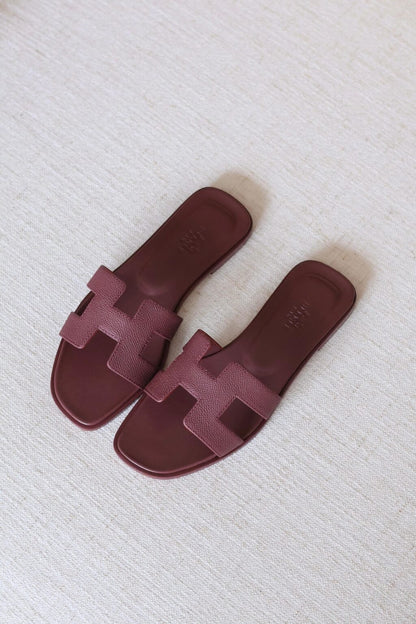 The Sienna Buckle Slide Sandals