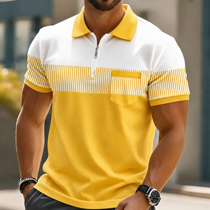 The Harrison Zip Polo