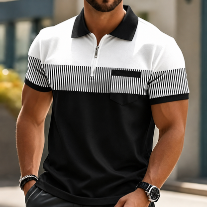The Harrison Zip Polo