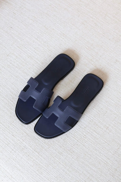 The Sienna Buckle Slide Sandals