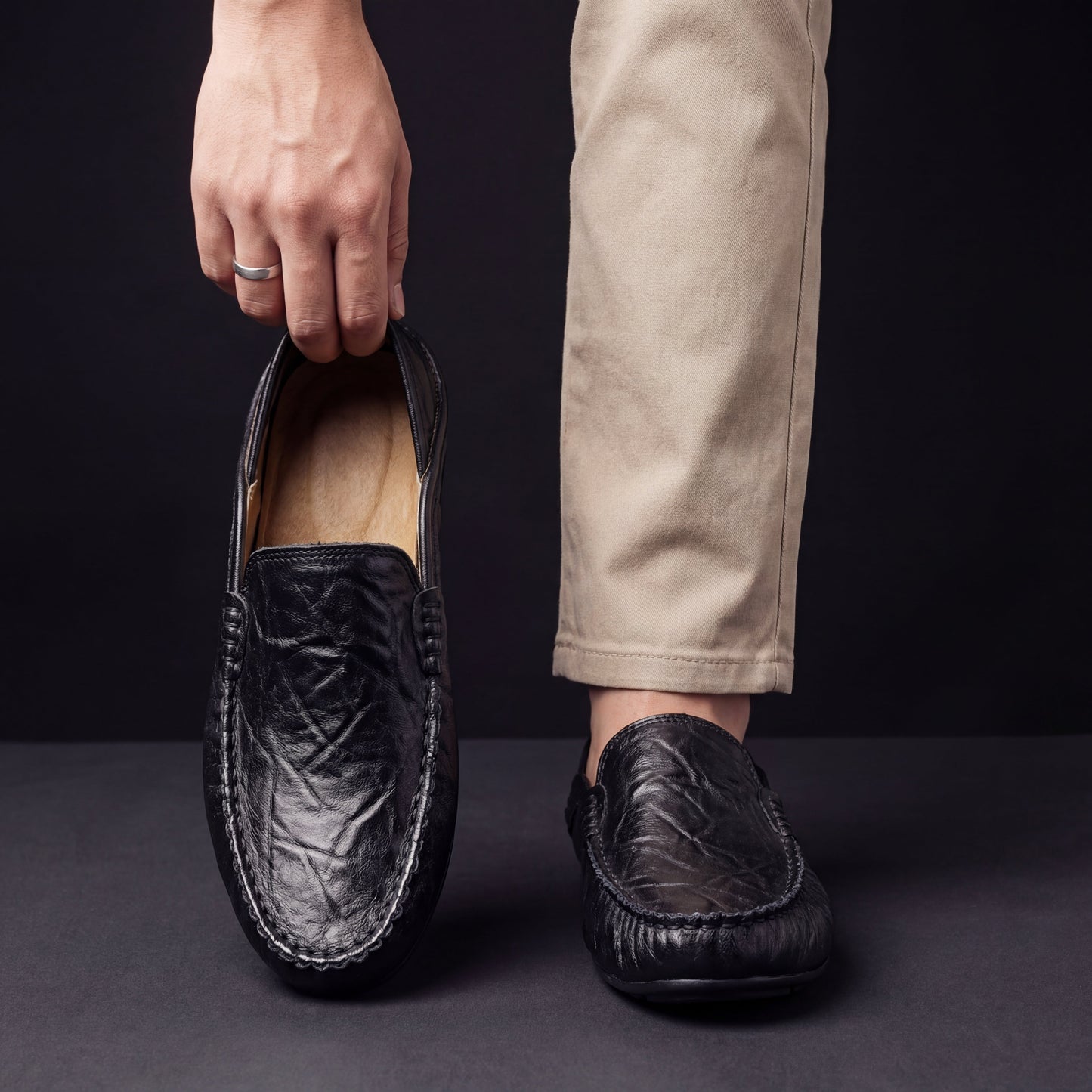 The Lorenzo Leather Loafers