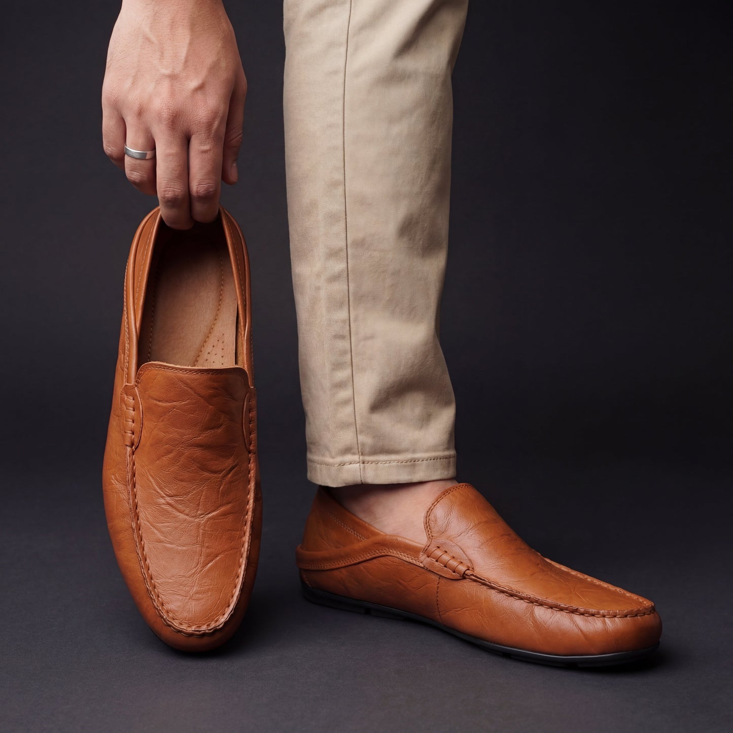 The Lorenzo Leather Loafers