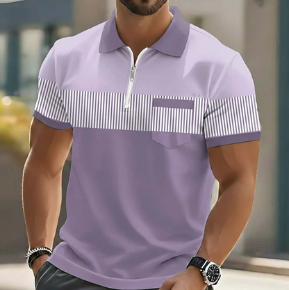 The Harrison Zip Polo