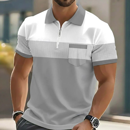 The Harrison Zip Polo