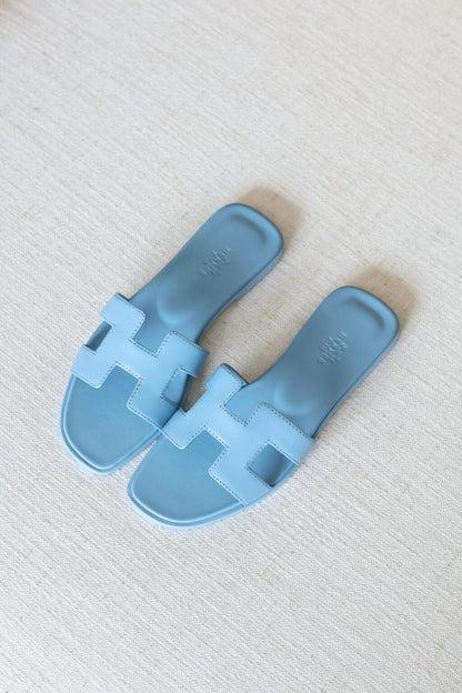The Sienna Buckle Slide Sandals