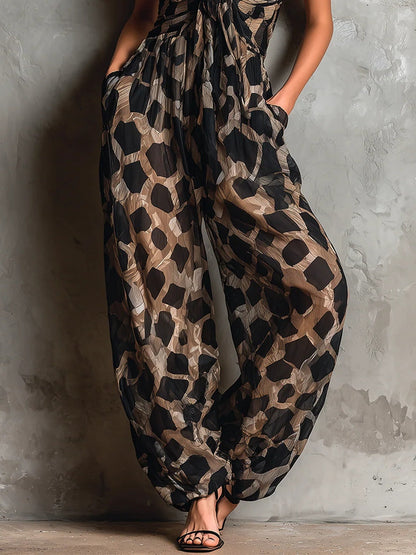 The Zara Animal Print Jumpsuit