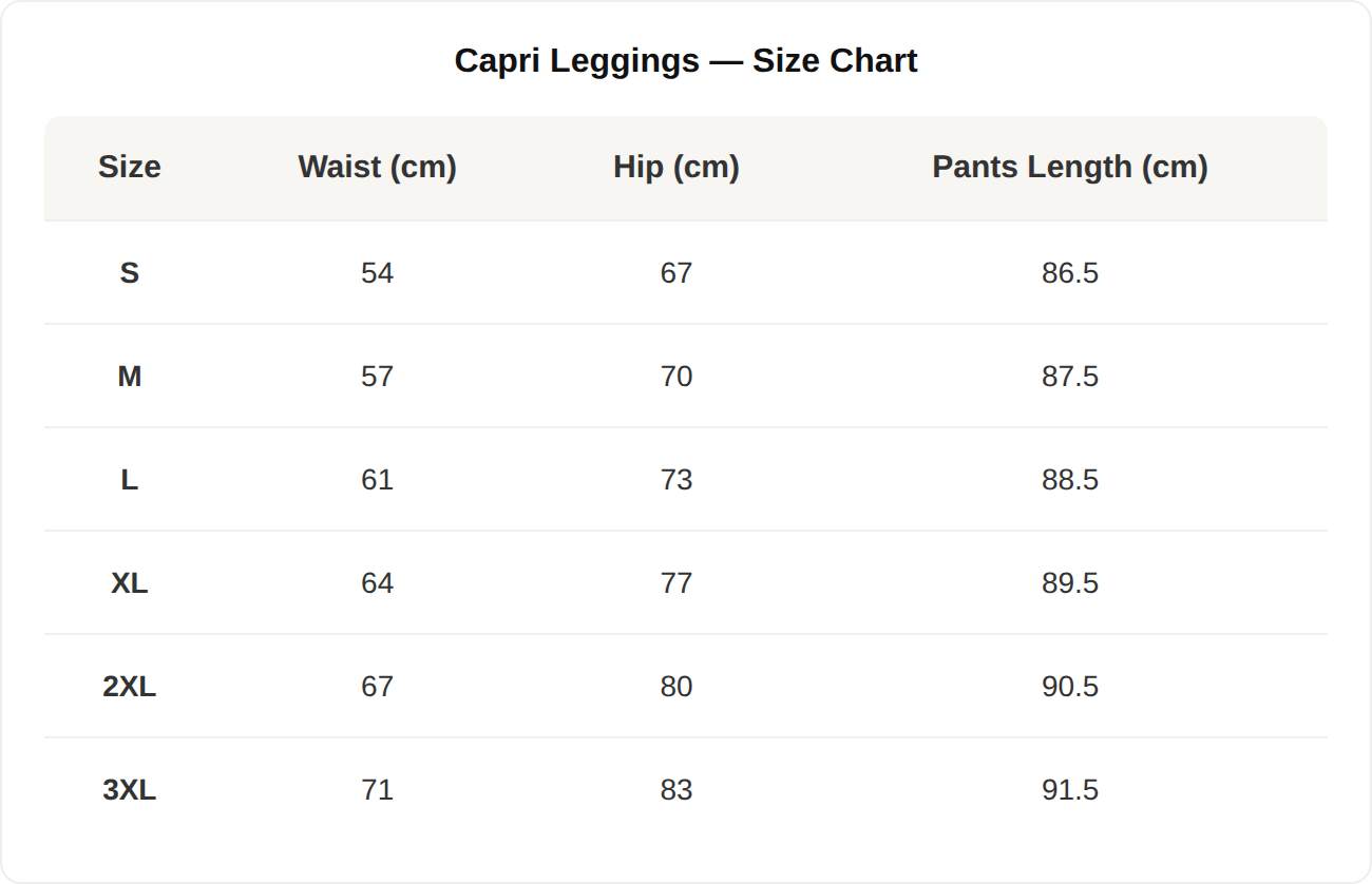 The Naomi Capri Leggings