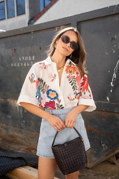 The Tulum Floral Print Shirt