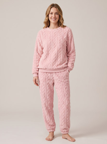 The Maisie Cosy Set in Pink