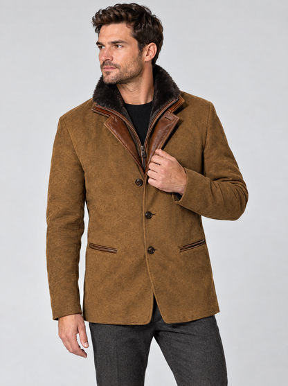 The Rowan Vintage Jacket in Brown