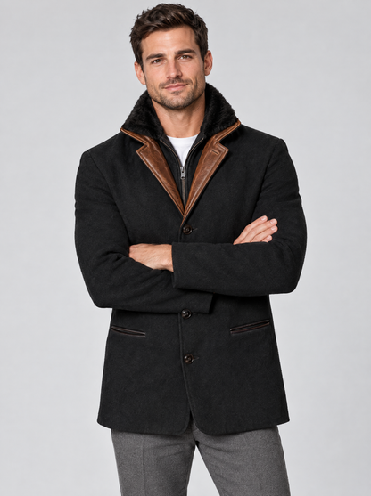 The Rowan Vintage Jacket in Black