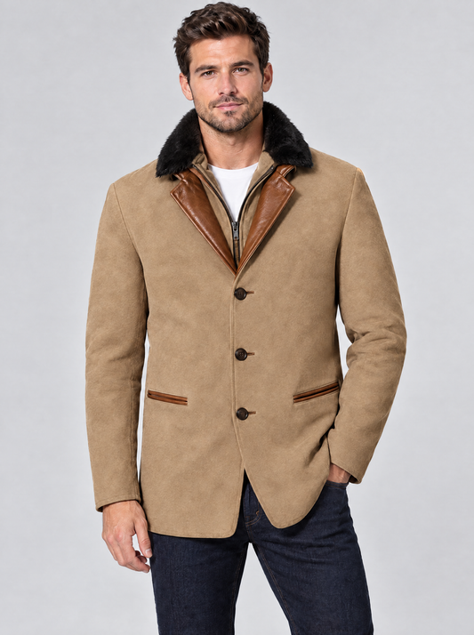 The Rowan Vintage Jacket in Khaki