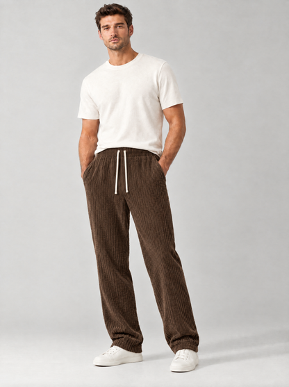 The Sullivan Corduroy Trousers in Brown