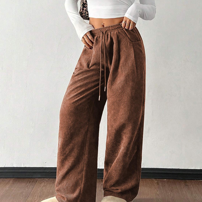 Relaxed Corduroy Trousers
