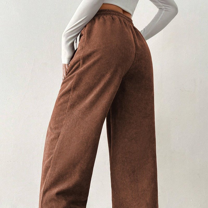 Relaxed Corduroy Trousers