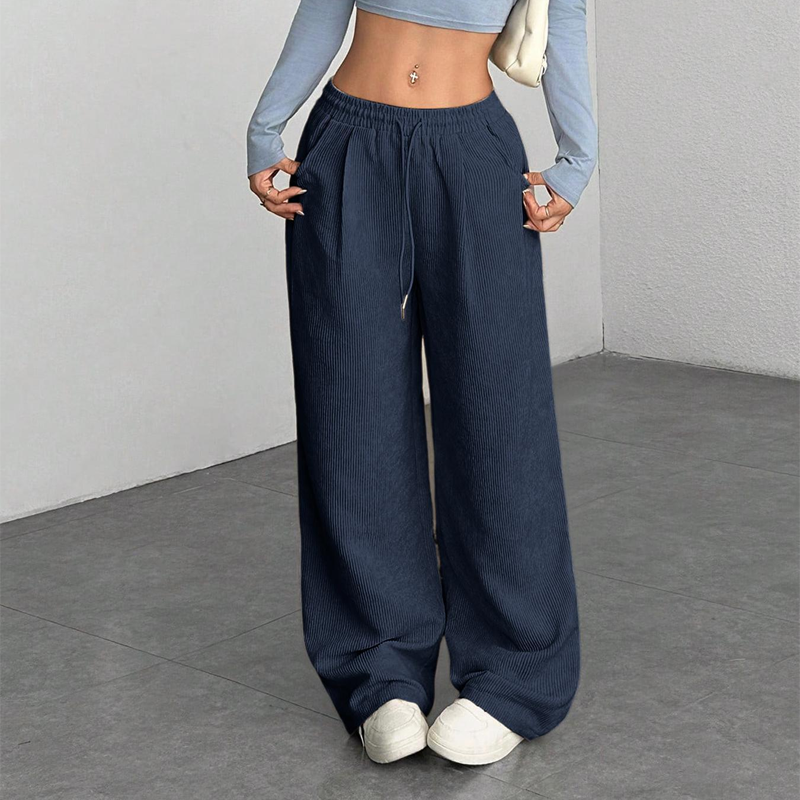 Relaxed Corduroy Trousers