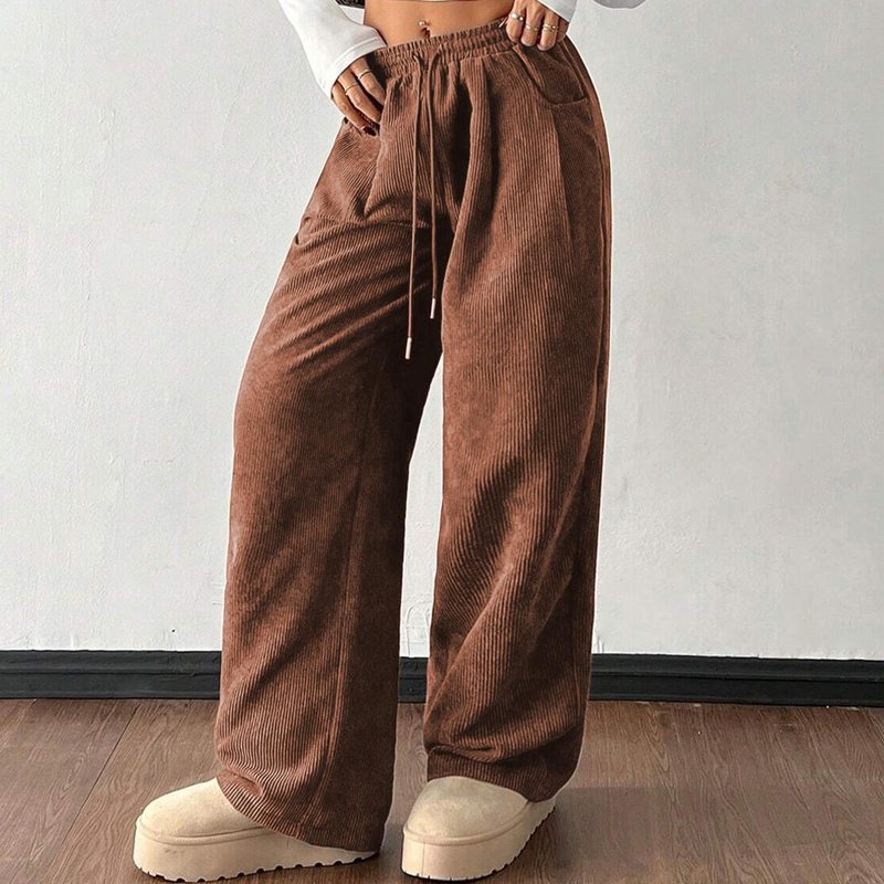 Relaxed Corduroy Trousers