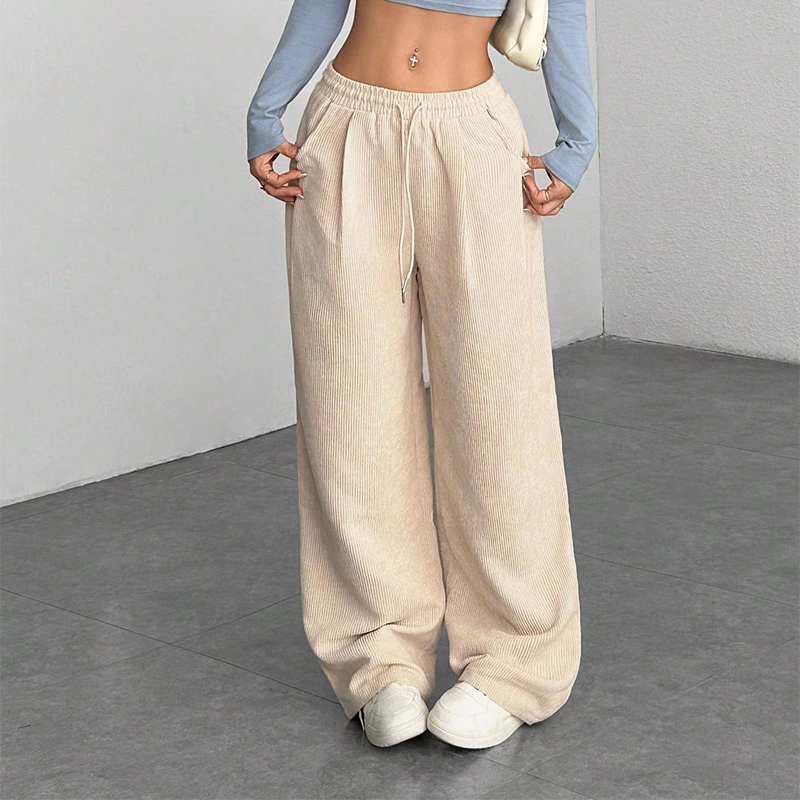 Relaxed Corduroy Trousers
