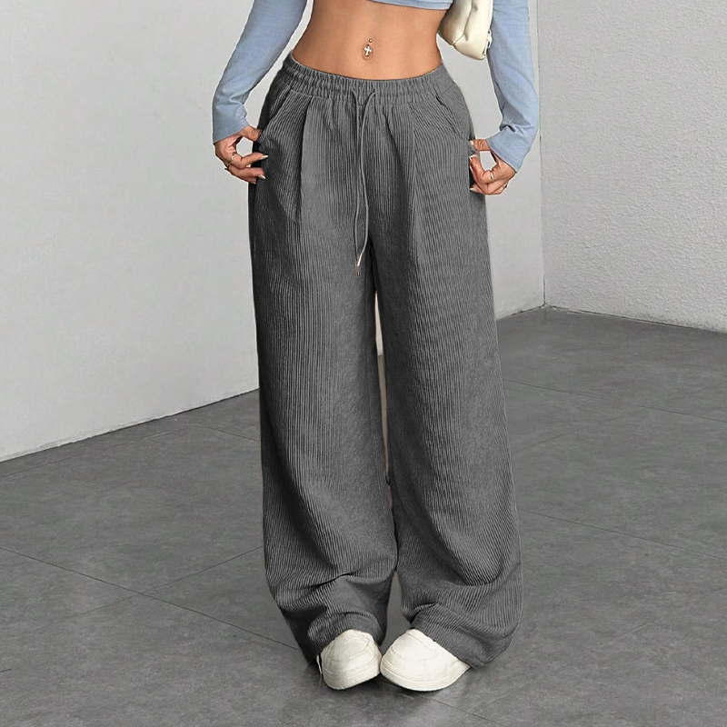 Relaxed Corduroy Trousers