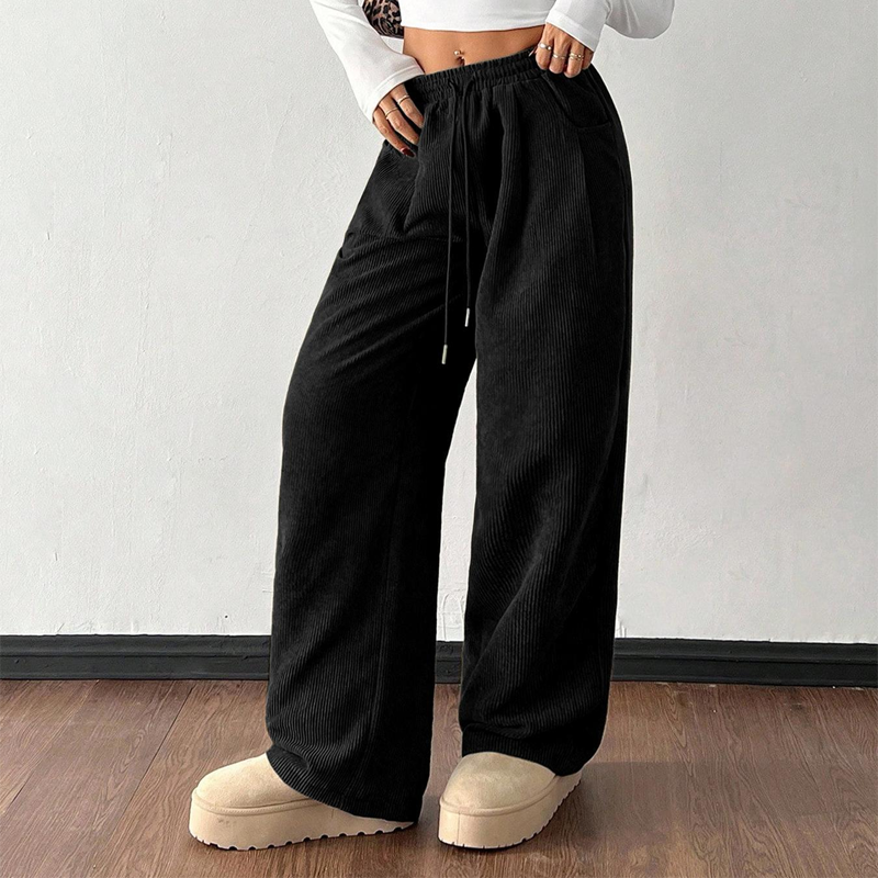 Relaxed Corduroy Trousers