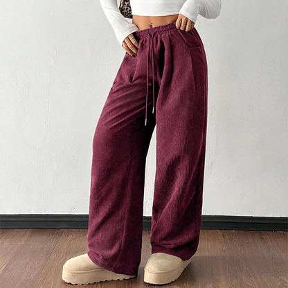 Relaxed Corduroy Trousers