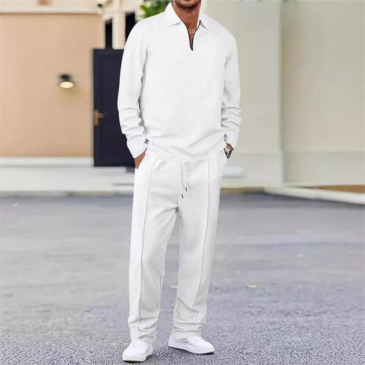 Men’s Waffle Knit Lounge Set