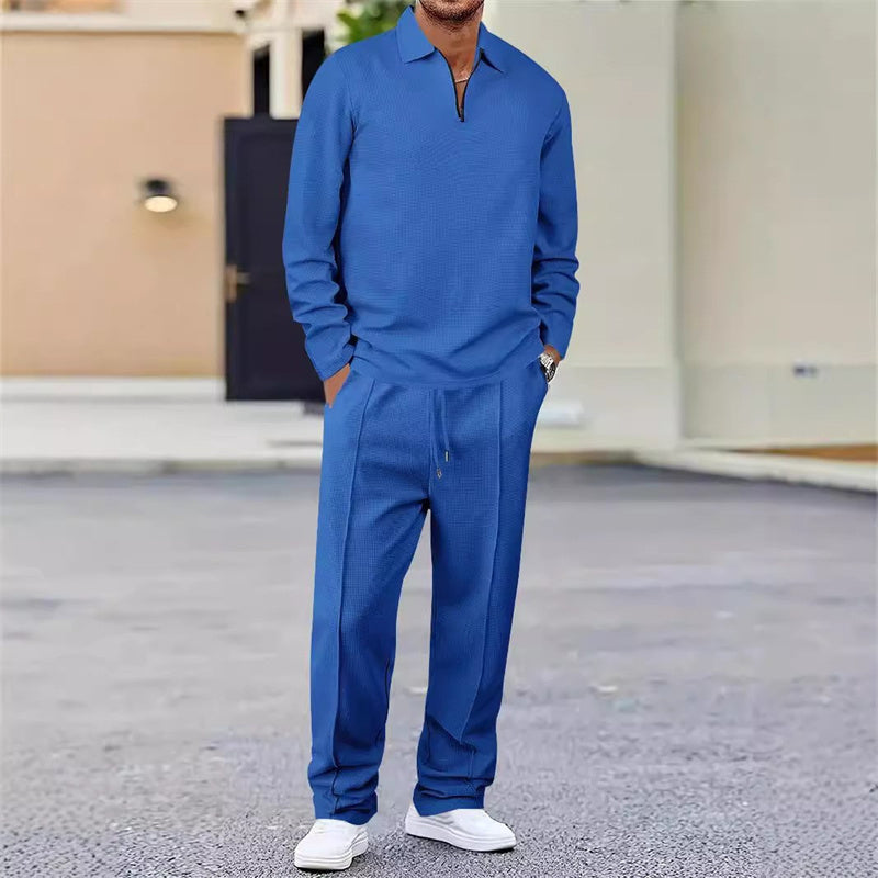 Men’s Waffle Knit Lounge Set
